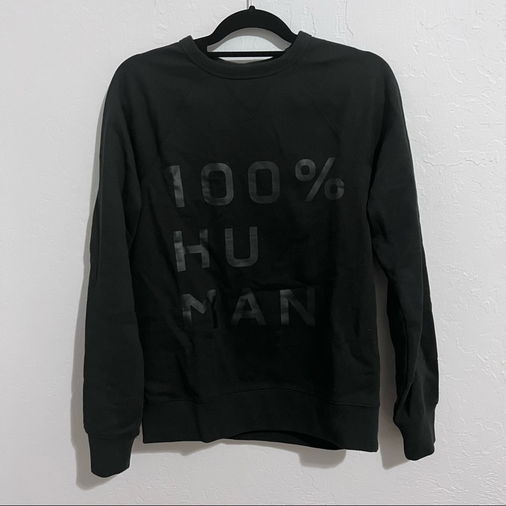 Everlane The 100% Human Typography Sweatshirt S